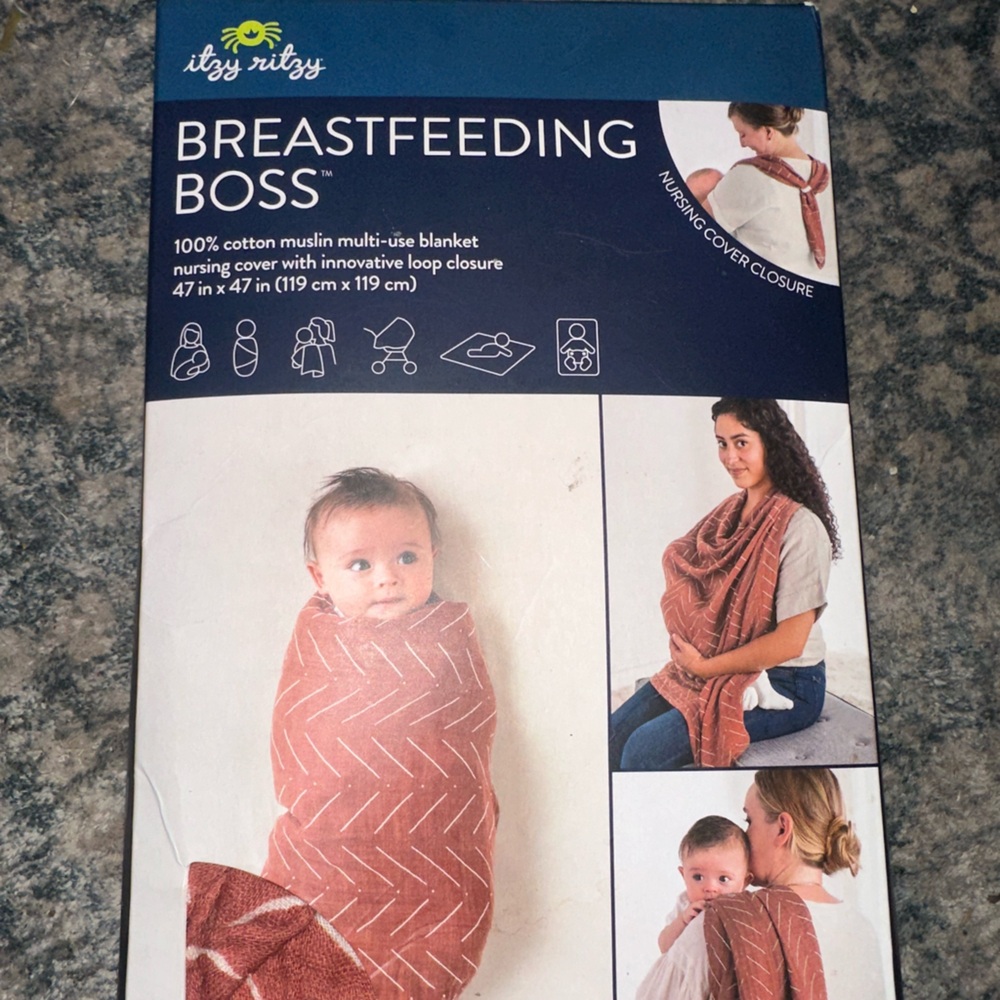 Itsy Ritsy breastfeeding boss cover
